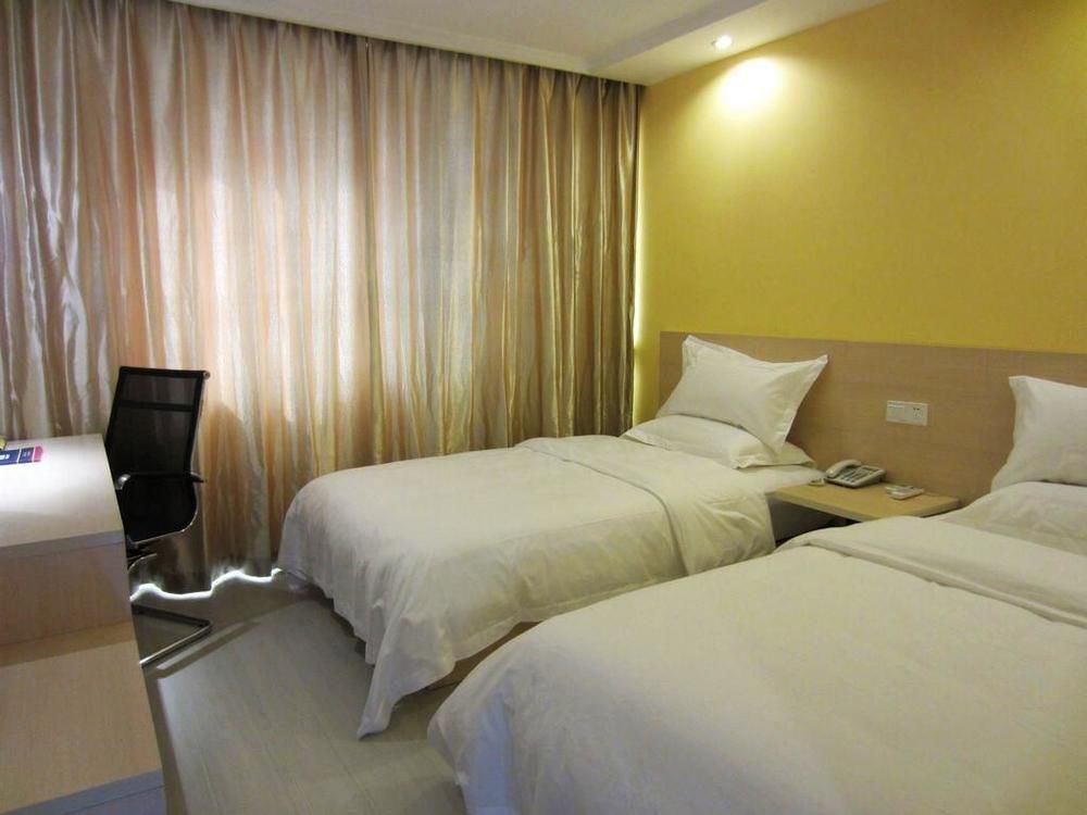 Hanmu Chain Hotel Nantong Haoxi Road Exteriör bild