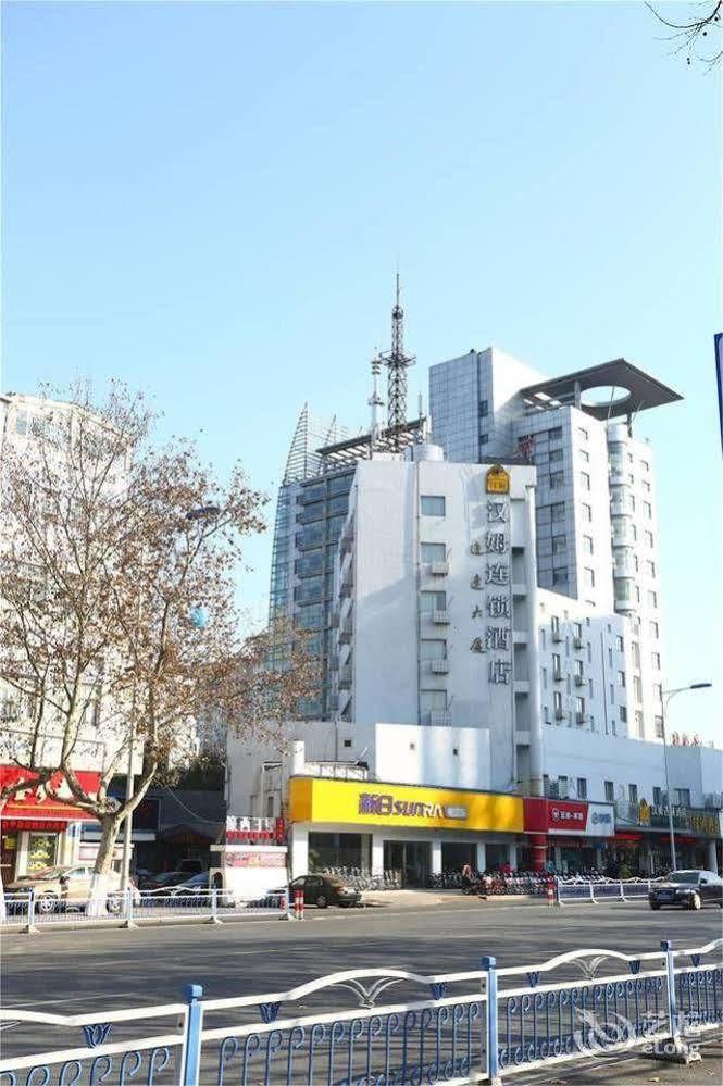 Hanmu Chain Hotel Nantong Haoxi Road Exteriör bild